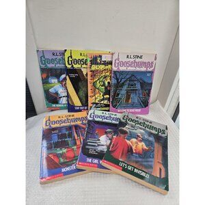 Vintage Goosebumps Book Set by R.L. Stine | Paperback | LOT OF 7